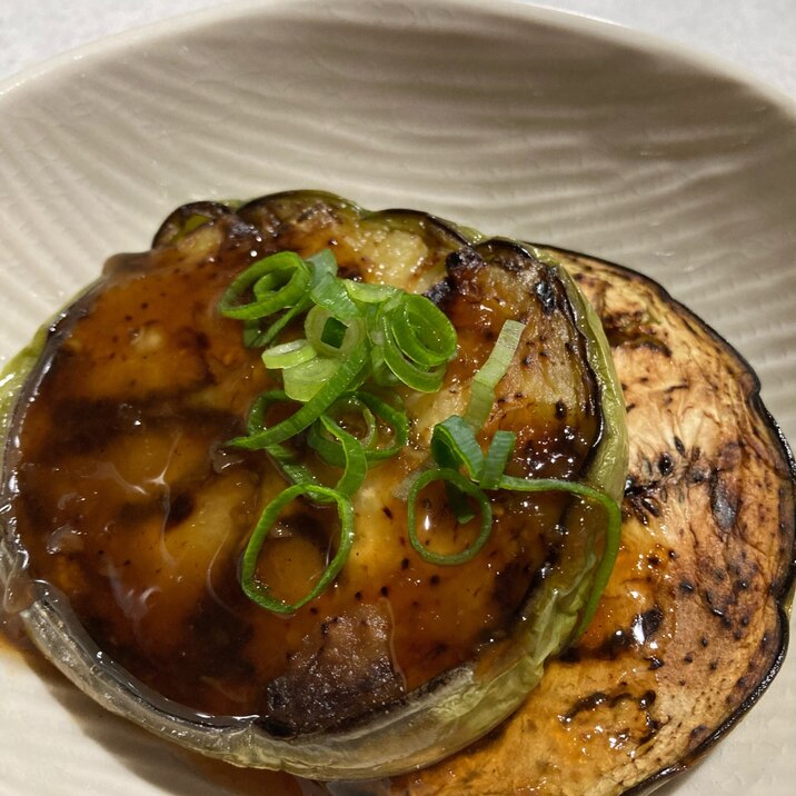 白ナスの簡単ステーキ